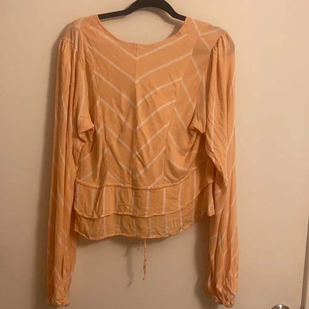 Free People Ruffle Tie Up Top - Picture 10 of 10